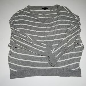 For Cynthia Striped white and gray